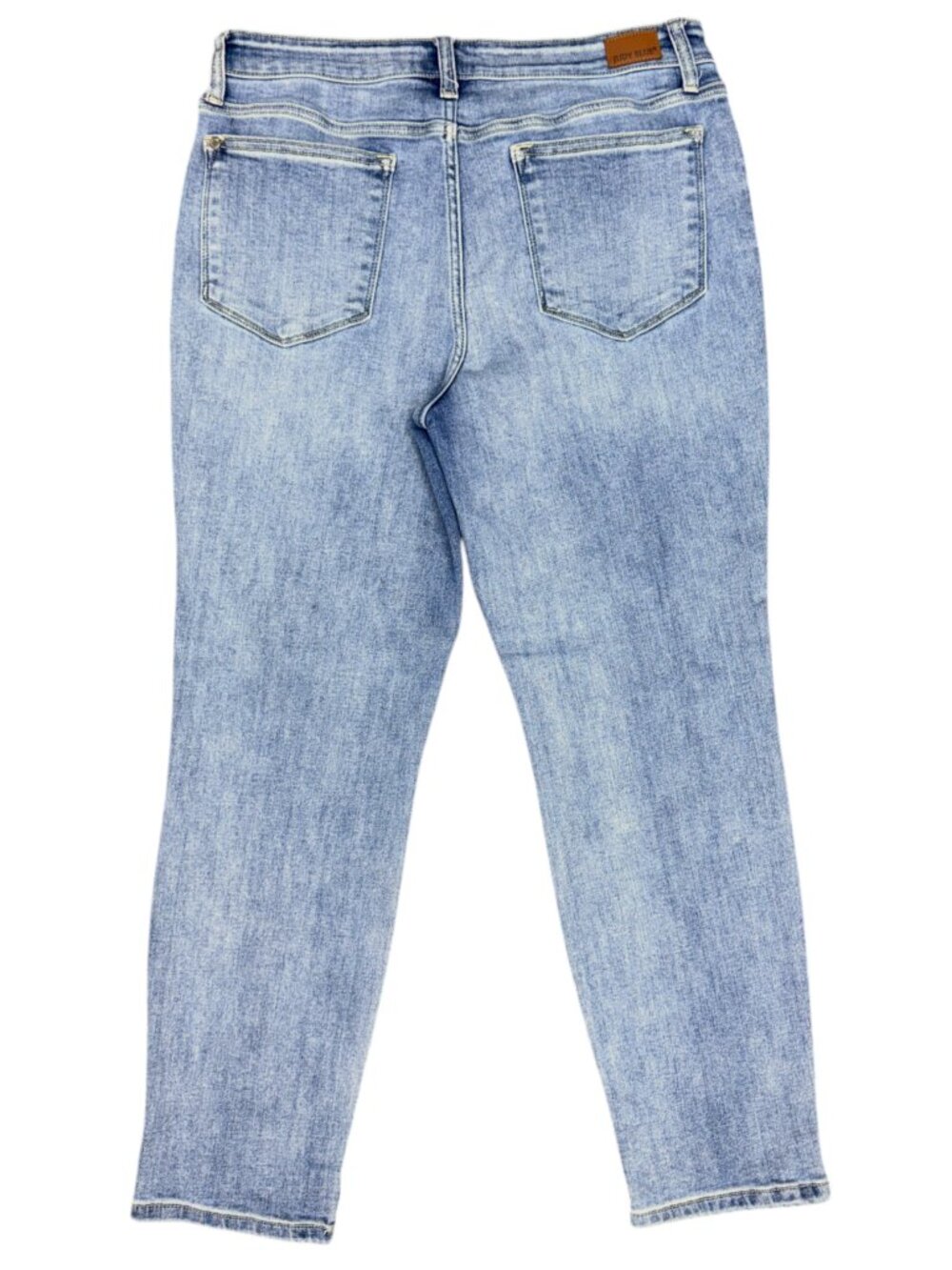 JUDY BLUE Women's EUC Boyfriend Fit Mid Rise Ankle Jeans | Size 30 - Picture 8 of 13